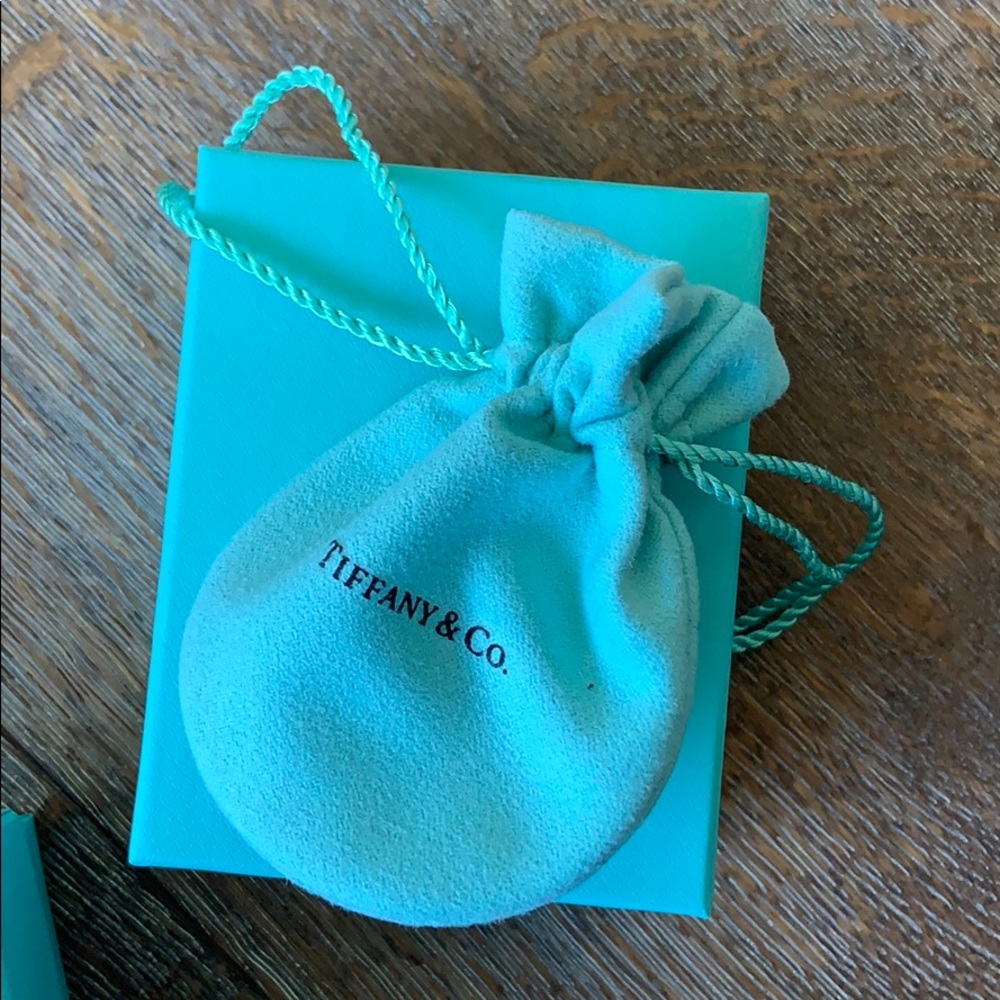 Tiffany and Co box and mini bag